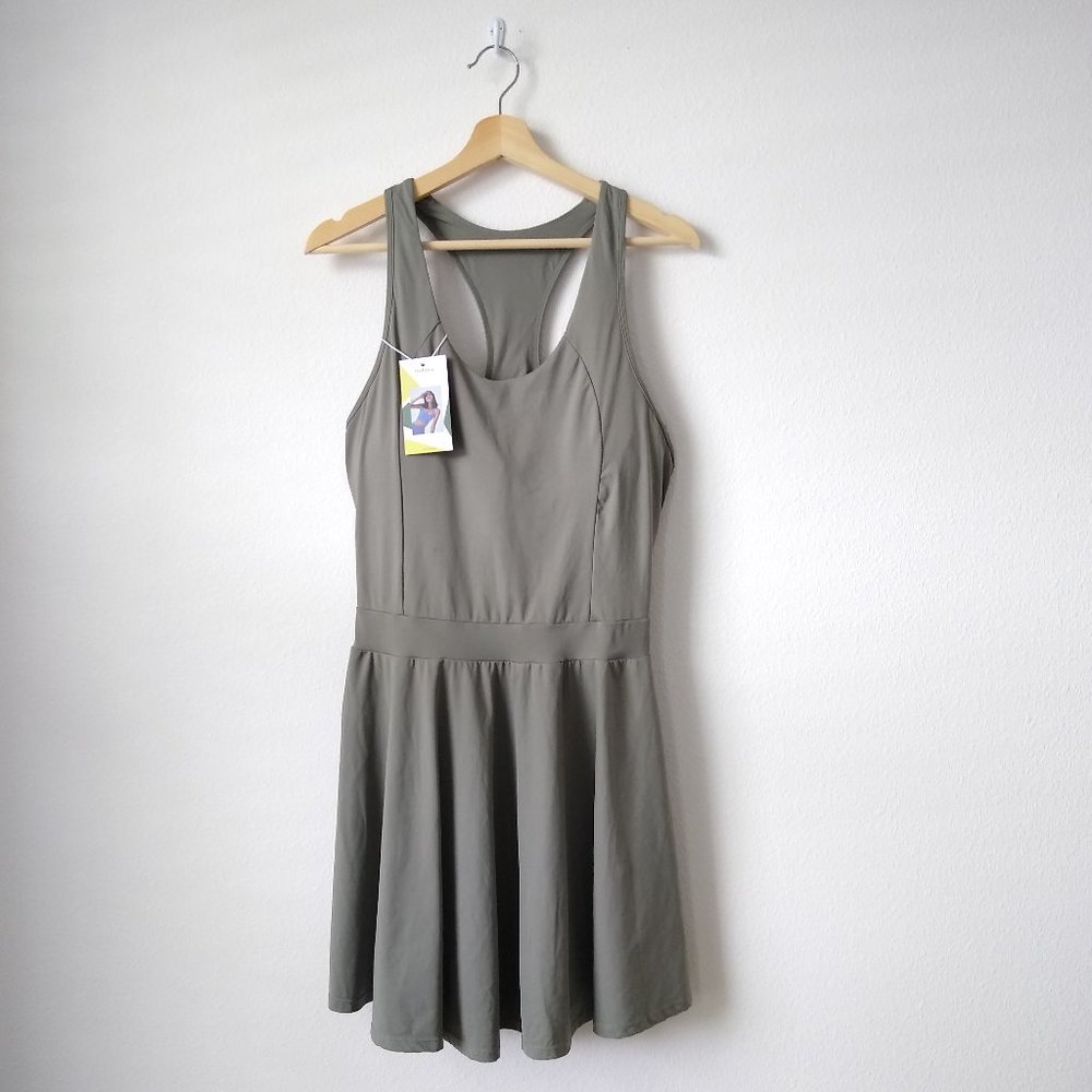 Halara Sage Green Everyday Activity Traveler Dress | XL